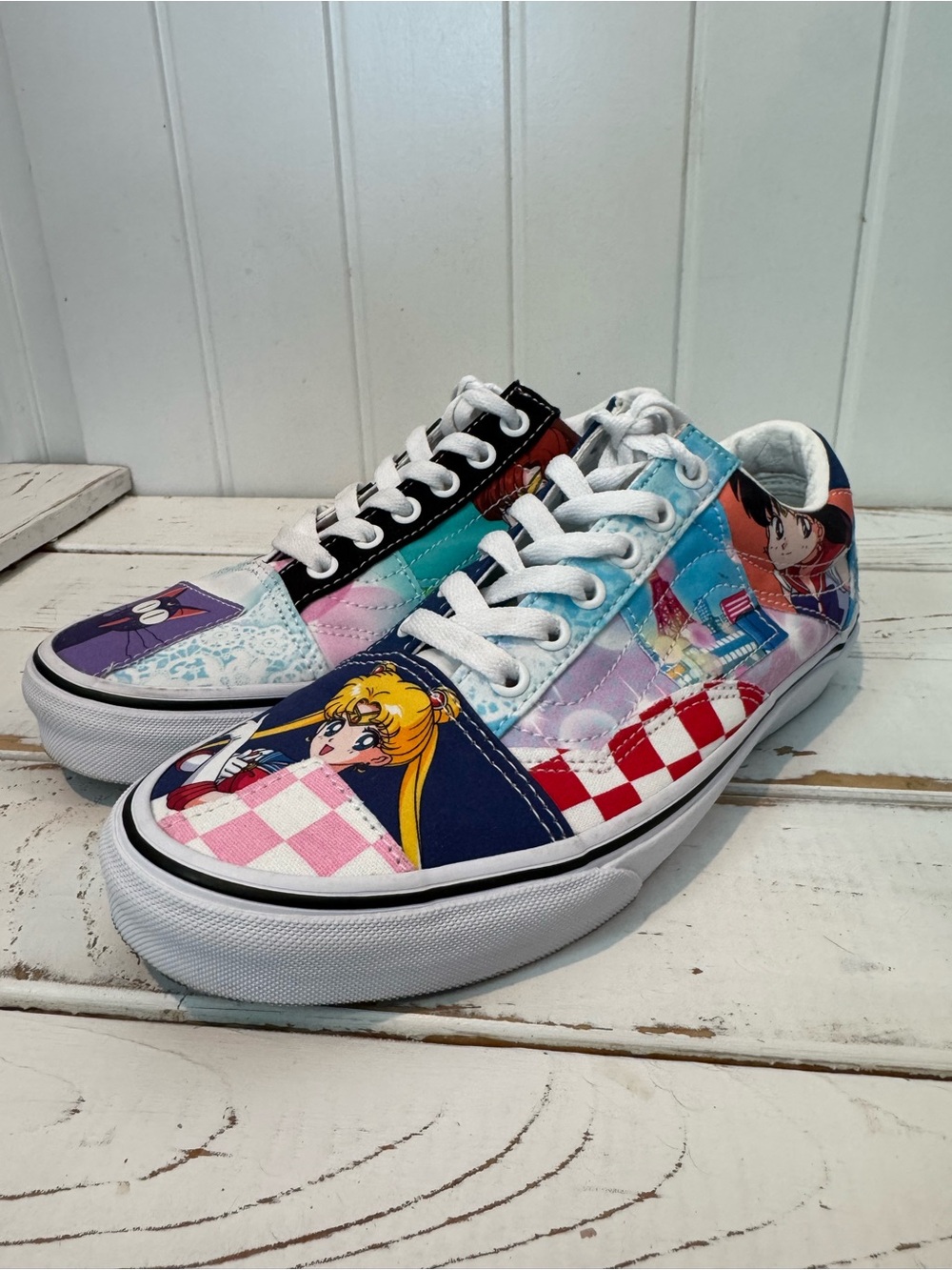 Vans x Sailor Moon Old Skool “Pretty Guardian Patchwork” Sneakers Anime